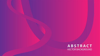 Abstract curve line wave background - vector