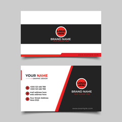 creative business card  modern professional business card vector design