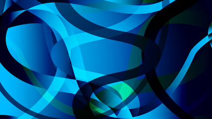 Abstract curve line wave background - vector