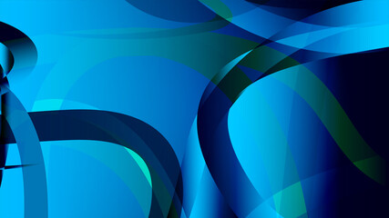 Abstract curve line wave background - vector
