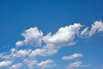 Blue sky and clouds	