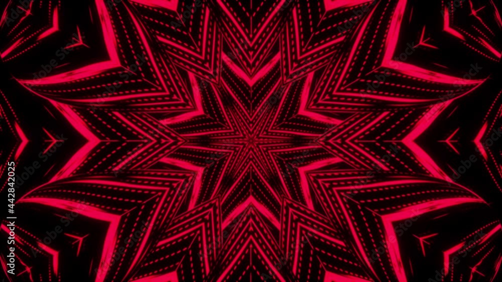 Poster abstract beautiful line flowers background, 3d render computer generated backdrop