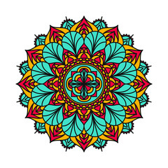 Ornamental decorative mandala pattern design