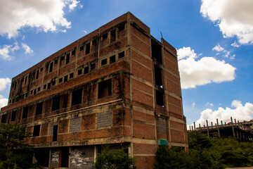 old abandoned building