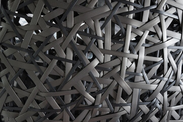Metal weaver surface texture background