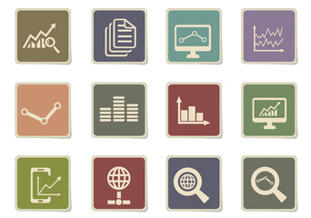 data analytics icons