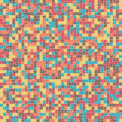 Abstract Geometric Pattern generative computational art illustration