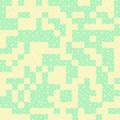 Abstract Geometric Pattern generative computational art illustration