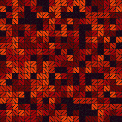 Abstract Geometric Pattern generative computational art illustration