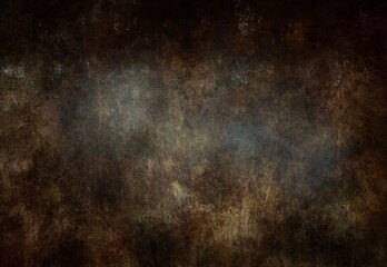 Dark and rusted metal surface texture