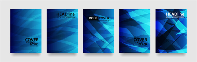 Fototapeta premium abstract wave background with gradient color. Applicable for design cover presentation invitation flyer annual report poster and business card desing packaging - Vector
