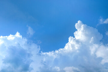 Blue sky On a clear day 007