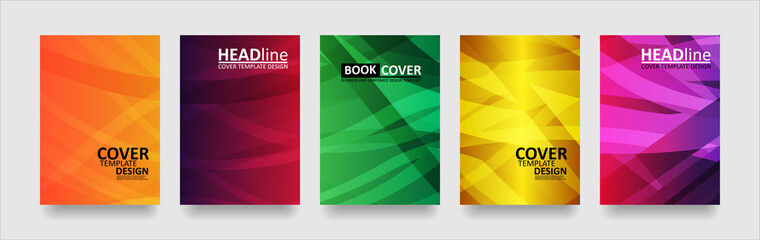 Fototapeta premium abstract wave background with gradient color. Applicable for design cover presentation invitation flyer annual report poster and business card desing packaging - Vector