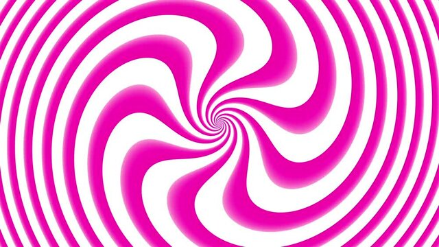 Endless spiral. Seamless loop footage.