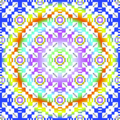 abstract background with colorful patterns. ornament for wallpapers and backgrounds.festive pattern. 