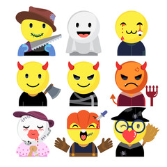 halloween emoji icon
