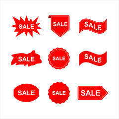 Sticker labels for new products

