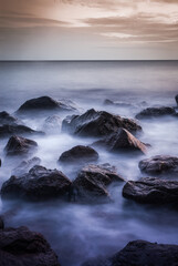 sunrise over the sea