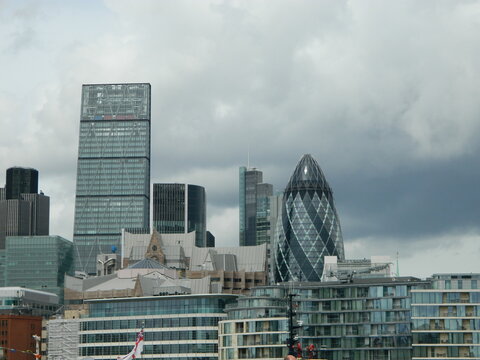 A partial skyline of London. © swetha