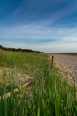 Strand bei Sonnenuntergang