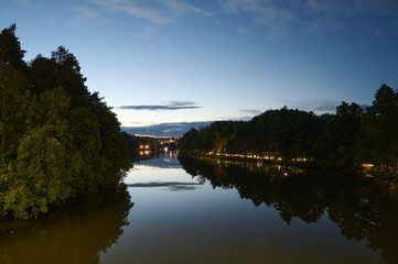 lake in the park