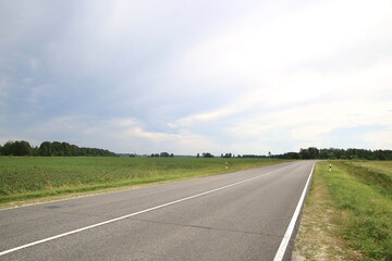 Country highway.