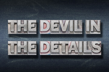 devil in details den