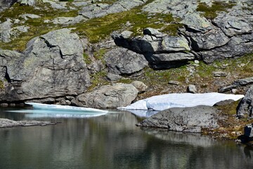 mountain river in the mountains