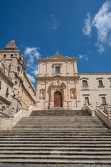 Fototapeta na wymiar fotografie della città di noto in sicilia 
