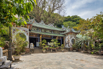 Naklejka premium Ngu Hanh Son pagoda, Da Nang city, Vietnam