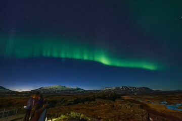 Northern Light (Aurora), Icelnad