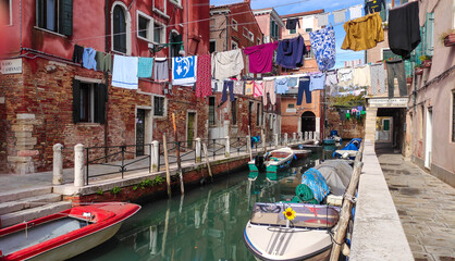 Fototapeta na wymiar Venice with all its essence