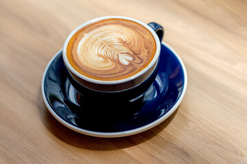 cup of coffee on table