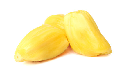 Ripe Jackfruit isolated on white background