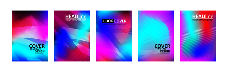 Fototapeta premium abstract wave background with gradient color. Applicable for design cover presentation invitation flyer annual report poster and business card desing packaging - Vector