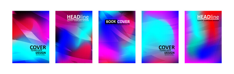 abstract wave background with gradient color. Applicable for design cover presentation invitation flyer annual report poster and business card desing packaging - Vector