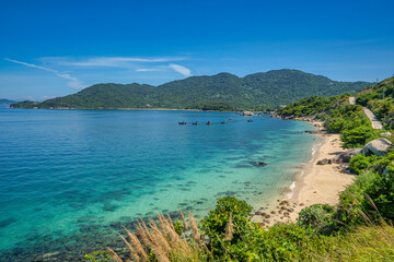 Fototapeta na wymiar Koko beach on Cu Lao Cham island near Da Nang and Hoi An, Vietnam
