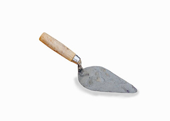 trowel isolated on white