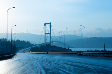 July 15 Martyrs Bridge. Istanbul.Turkey. (15 Temmuz Şehitler Köprüsü)
