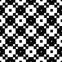 Fototapeta premium Seamless vector pattern in geometric ornamental style. 