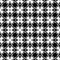 Seamless vector pattern in geometric ornamental style. 
