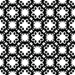 Seamless vector pattern in geometric ornamental style. 
