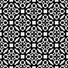 Seamless vector pattern in geometric ornamental style. 