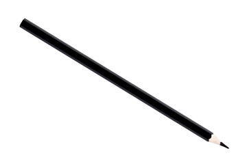 black pencil isolate on white background
