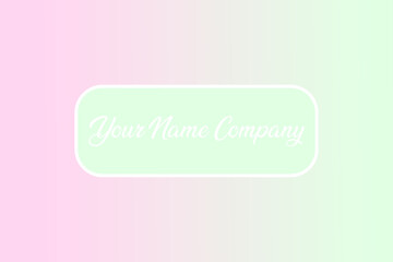 vector background with a ribbon