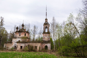 abandoned Orthodox church