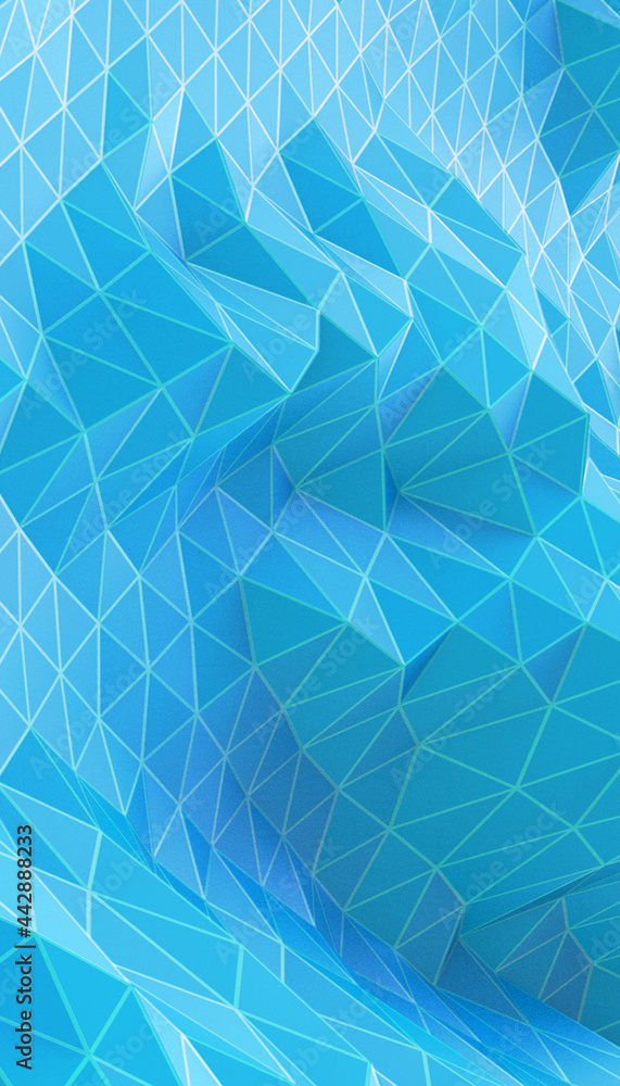Poster abstract background futuristic digital wireframe wave vertical concept and online connection concept