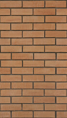 Fototapeta premium Brick wall texture material, full frame flat shot, for compositions