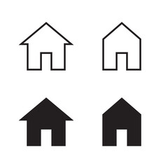 House icon, vector