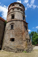 Cris Bethlen Castle, Historic Sites in Mures County. Fortified churches and castles of Transylvania - obrazy, fototapety, plakaty